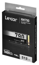 Lexar NM790 512 GB, SSD PCIe 4.0 x4, NVMe 1.4, M.2 2280