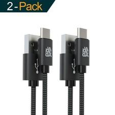 2x 3m USB-C Kabel Schwarz Schnellladekabel Datenkabel Fast Charge Huawei