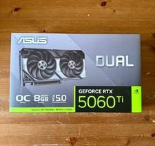 ASUS GeForce RTX 5060 Ti DUAL OC 8GB, Grafikkarte, Neu in ungeöffneter OVP!