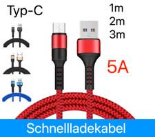 Schnellladekabel USB Typ C Datenkabel für Samsung Huawei Xiaomi Handy Ladekabel