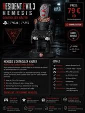 🎮🔥 Nemesis Controller-Halter – Resident Evil Sammlerstück 🔥🎮 Ps4 Ps5