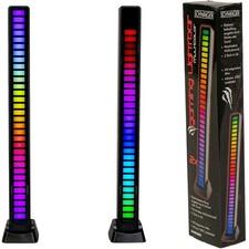 2x LED Lightbar Lichtleiste Beleuchtung RGB Gaming TV Lampe USB Licht Musik Sync