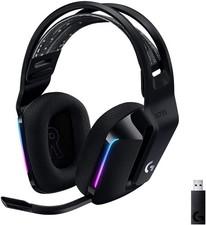 Logitech G733 LIGHTSPEED kabelloses Gaming-Headset mit Kopfbügel Schwarz NEU