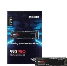 SAMSUNG 990 PRO M.2 SSD 2TB PCIe 4.0 NVMe Memory - MZ-V9P2T0BW