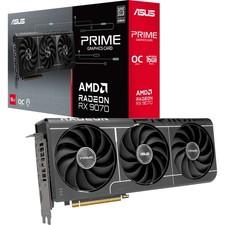 ASUS Radeon RX 9070 OC PRIME EVO Edition 16GB, Grafikkarte, grau