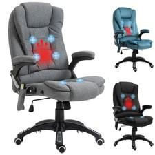 Massagesessel Chefsessel Gamingstuhl Drehstuhl Massagebürostuhl Schwarz
