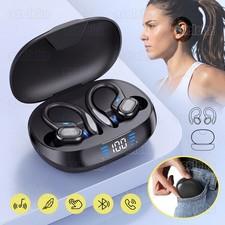 Bluetooth 5.4 Kopfhörer In-Ear Ohrbügel Kabellos TWS Sportkopfhörer mit Mikrofon