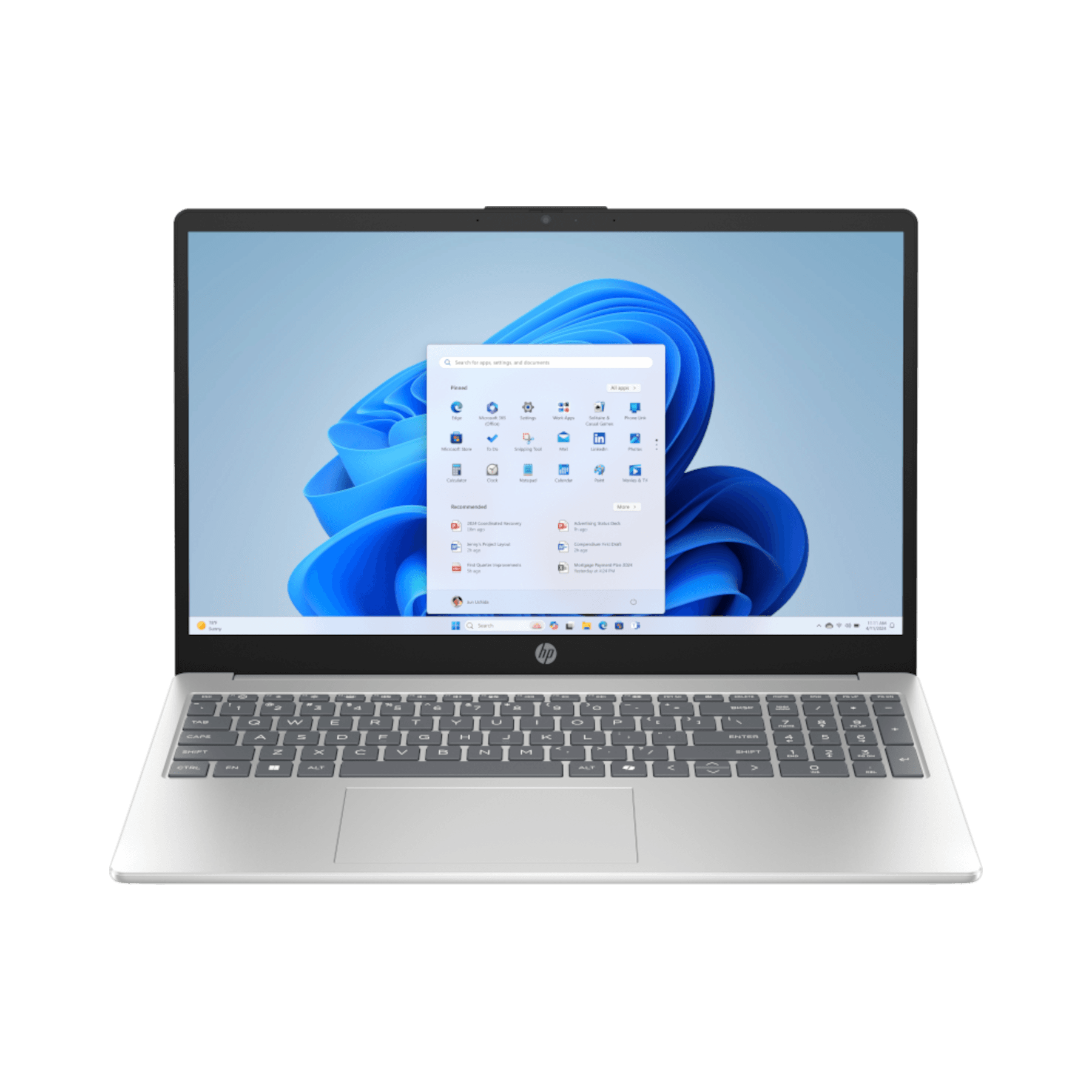 HP 15-fc1131ng 15,6" FHD, AMD Ryzen 3 7320U, 8GB RAM, 512GB SSD, Windows 11