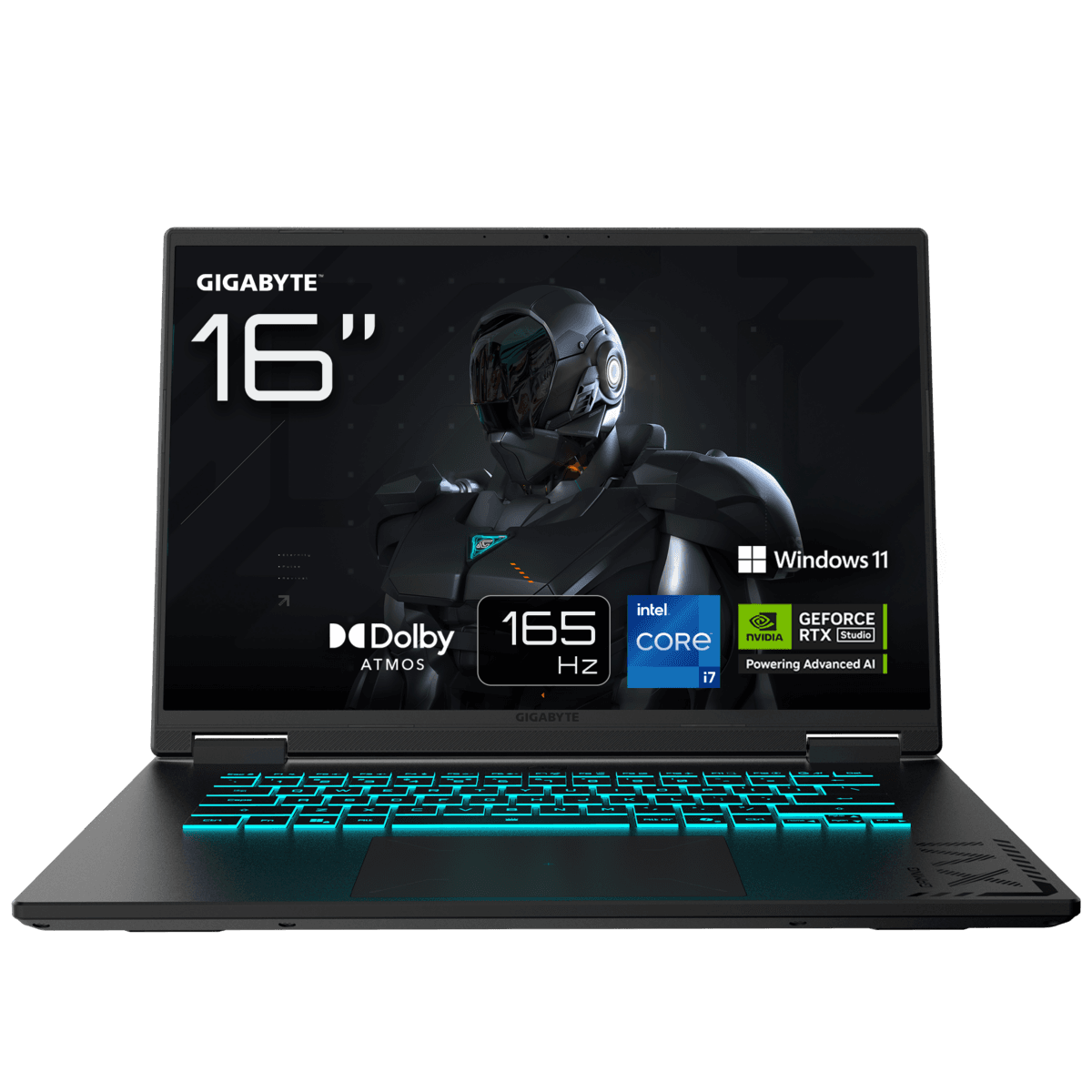 GIGABYTE GAMING A16 CWHI3DEC94SH - 16" QHD+ 165 Hz Display, Intel Core i7-13620H, 16GB RAM, 1TB SSD, NVIDIA GeForce RTX 5070, Windows 11 Home
