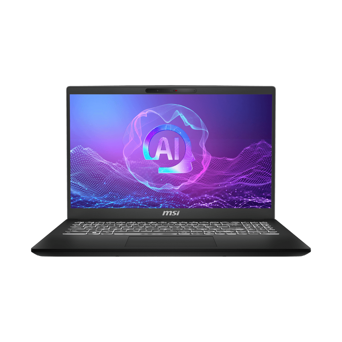 MSI Modern 15 H AI C2HMG-265 - 15,6" FHD Display, Intel Core Ultra 7 255H, 16GB DDR5 RAM, 512GB SSD, Windows 11 Home