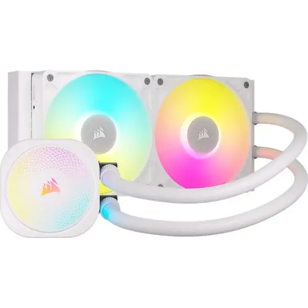 Corsair iCUE LINK TITAN 240 RX RGB Generalüberholt, Wasserkühlung weiß