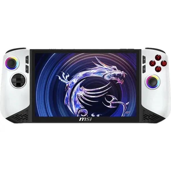 MSI MSI Claw 8 AI+ A2VM-091 Polar Tempest Edition , Handheld-Konsole weiß/schwarz