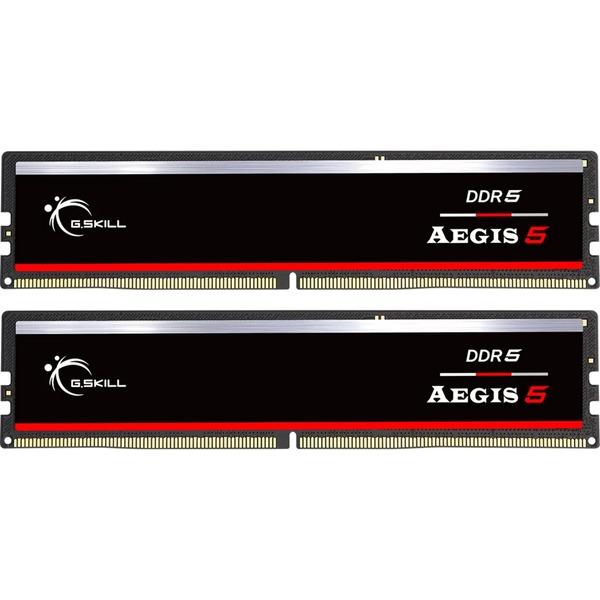 G.Skill DIMM 64 GB DDR5-6000 (2x 32 GB) Dual-Kit, Arbeitsspeicher schwarz, F5-6000J3636F32GX2-IS, Aegis 5, INTEL XMP, AMD EXPO
