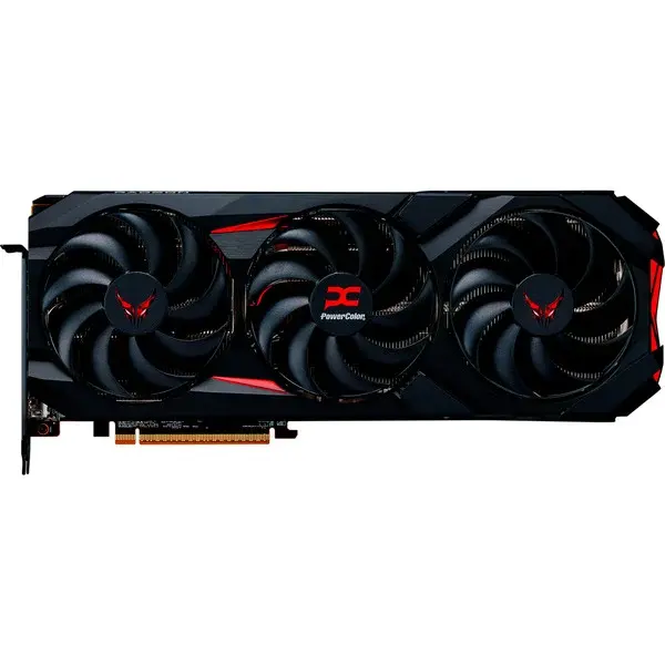 PowerColor Radeon RX 9070 XT Red Devil 16GB OC Generalüberholt, Grafikkarte schwarz, RDNA4, GDDR6, 3x DisplayPort, 1x HDMI 2.1