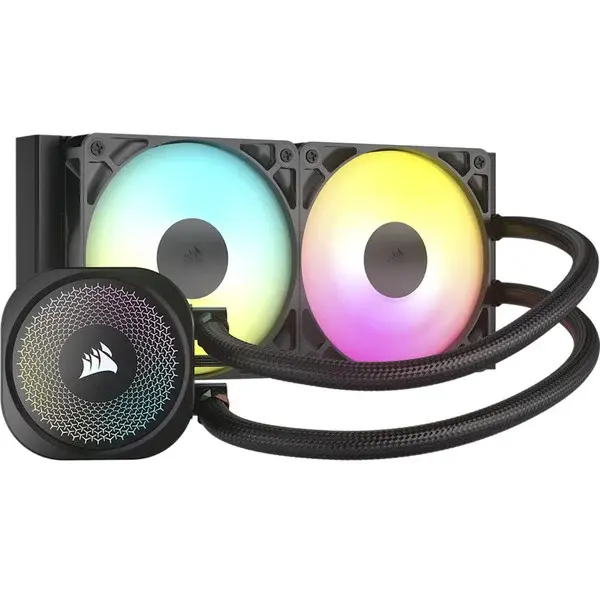 Corsair NAUTILUS 240 RS ARGB Generalüberholt, Wasserkühlung schwarz