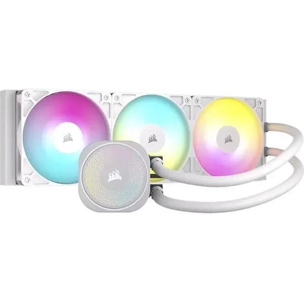 Corsair NAUTILUS 360 RS ARGB Generalüberholt, Wasserkühlung weiß
