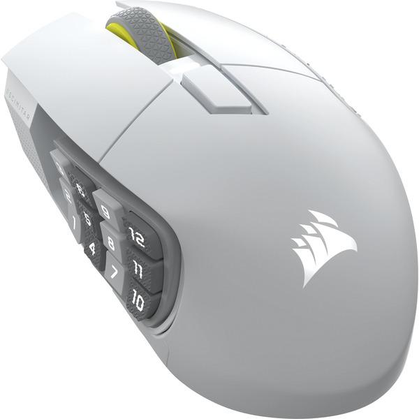 Corsair SCIMITAR Elite Wireless SE, Gaming-Maus weiß