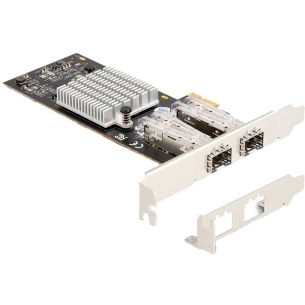 DeLOCK PCI Express x1 zu 2 x SFP Slot Gigabit LAN i350, LAN-Adapter