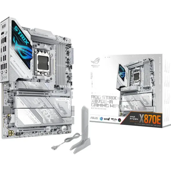ASUS ROG STRIX X870E-A GAMING WIFI7 NEO, Mainboard weiß