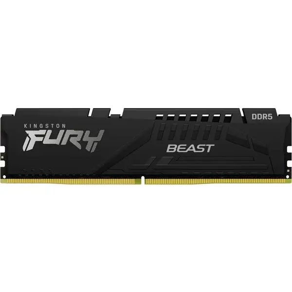 Kingston FURY DIMM 16 GB DDR5-5200 , Arbeitsspeicher schwarz, KF552C40BB-16, FURY Beast, INTEL XMP