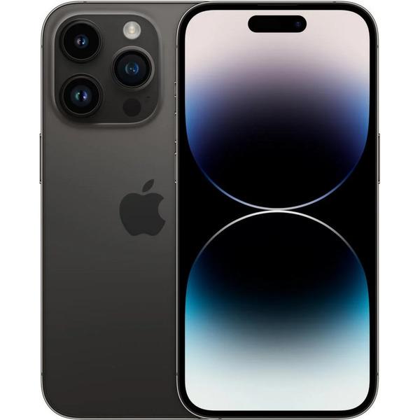 Apple iPhone 14 Pro 128GB Generalüberholt, Handy Space Schwarz, iOS