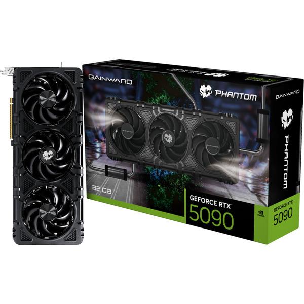 Gainward GeForce RTX 5090 Phantom Generalüberholt, Grafikkarte DLSS 4, 3x DisplayPort, 1x HDMI 2.1
