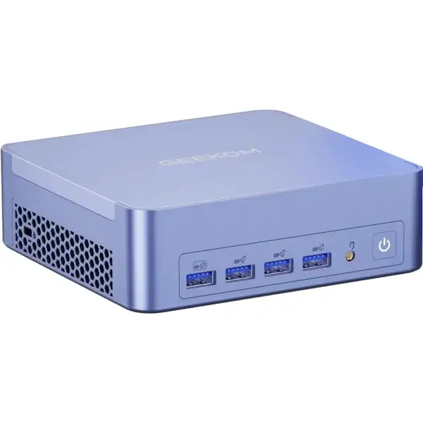 GEEKOM AX8 MAX, Mini-PC silber, Windows 11 Pro