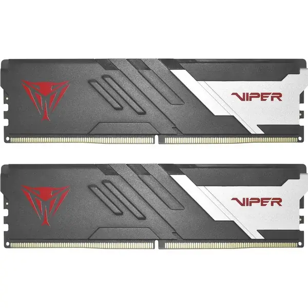 Patriot DIMM 32 GB DDR5-6000 (2x 16 GB) Dual-Kit, Arbeitsspeicher schwarz, PVV532G600C30K, Viper Venom, INTEL XMP, AMD EXPO