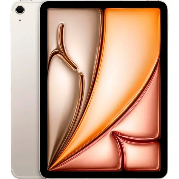 Apple iPad Air 11" (256GB) Generalüberholt, Tablet-PC champagner, Polarstern / Gen 7 / 2025 / 5G