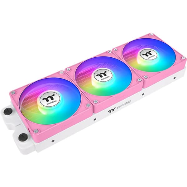 Thermaltake CT140 EX Reverse ARGB Sync PC Cooling Fan Pink, Gehäuselüfter pink, 3er-Pack, 140 mm