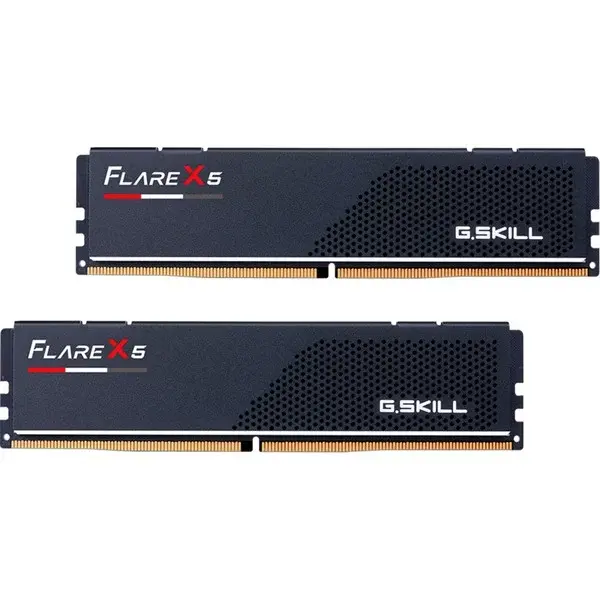 G.Skill DIMM 64 GB DDR5-6000 (2x 32 GB) Dual-Kit, Arbeitsspeicher schwarz, F5-6000J3040G32GX2-FX5, Flare X5, AMD EXPO