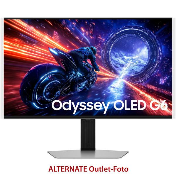 Samsung Odyssey S27FG602SU QD-OLED, Gaming-Monitor 68 cm (27 Zoll), silber, QHD, G-Sync kompatibel, FreeSync Premium Pro, 500Hz Panel