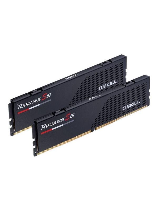 G.Skill Ripjaws S5 DDR5-6000 - 32GB - CL30 - Dual Channel (2 pcs) - Intel XMP - Schwarz