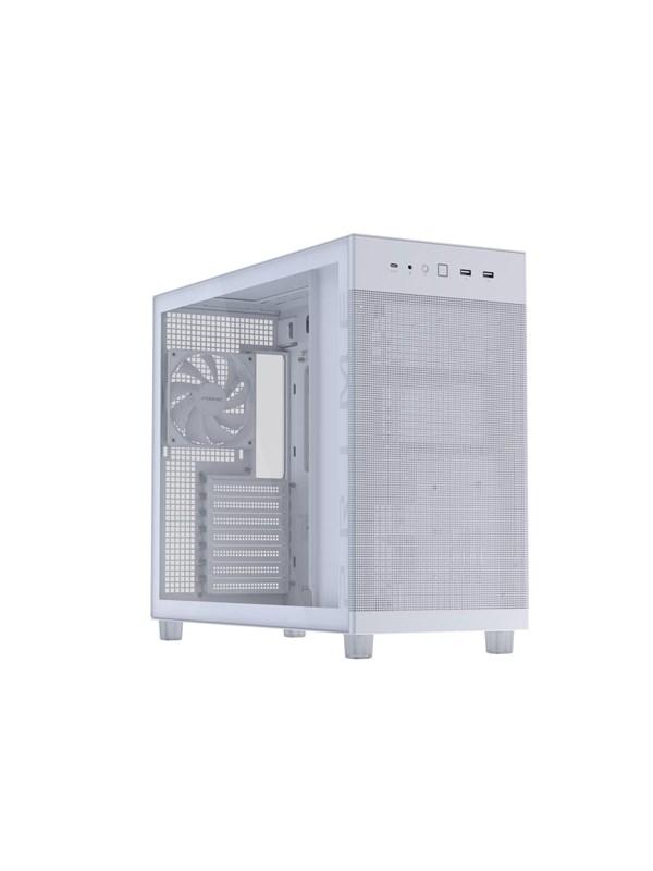 ASUS Prime AP303 TG White - Gehäuse - Miditower - Weiß