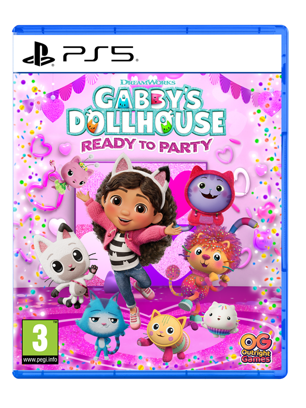 Gabby's Dollhouse: Ready to Party - Sony PlayStation 5 - Abenteuer - PEGI 3