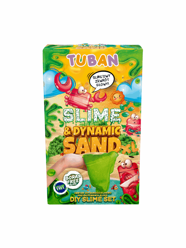 Tuban Set - Diy Slime & Dynamischer Sand XL